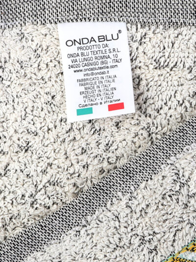 etniko jelt_3 Набор из двух махровых полотенец "ONDA BLU" Артикул: Этнико серый-желтый