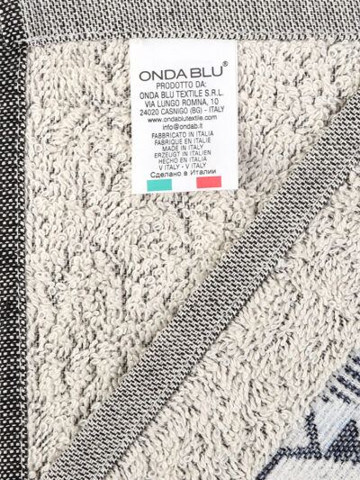 etniko sin_3 Набор из двух махровых полотенец "ONDA BLU" Артикул: Этнико серый-синий
