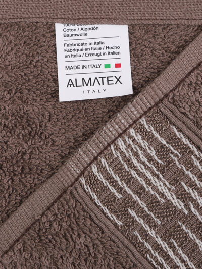 new york kor_5 Набор из двух махровых полотенец "ALMATEX" Артикул: Нью Йорк (коричневый)