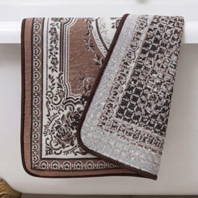 Коврик в ванную и туалет 60х120 "ONDA BLU" Артикул: Рома (Marrone)