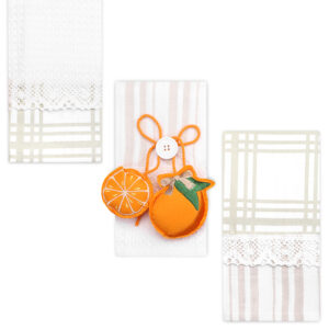 melanie 12 beg (2) Набор из трех кухонных полотенец 50х70 "PREZIOSA" Артикул: Мелание 12